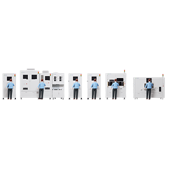 Semi-automatic standalone FOL+EOL production unit